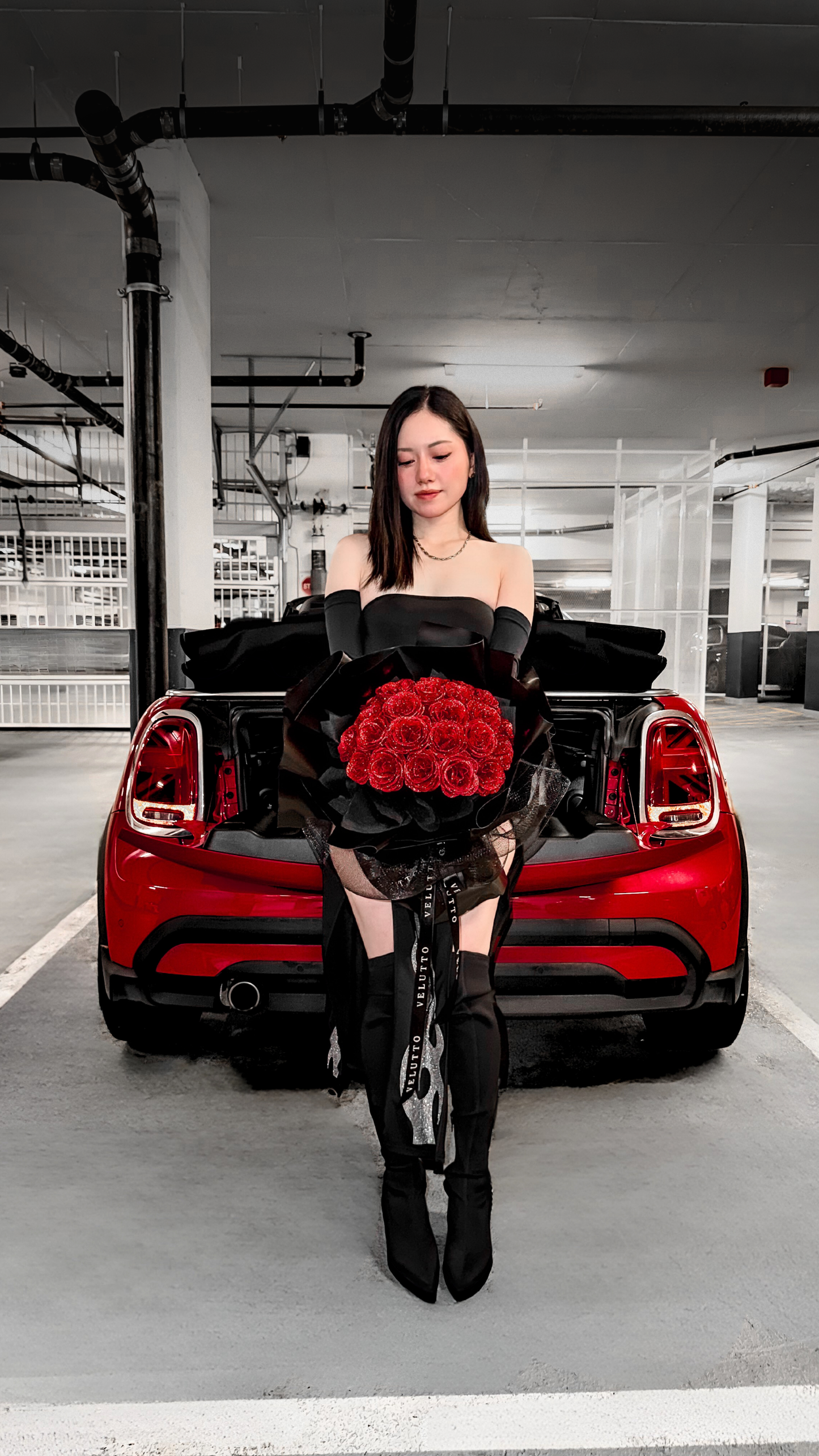 [NEW] Starlit Bouquet + Glitter Roses + Valentine’s Day Flowers Vancouver